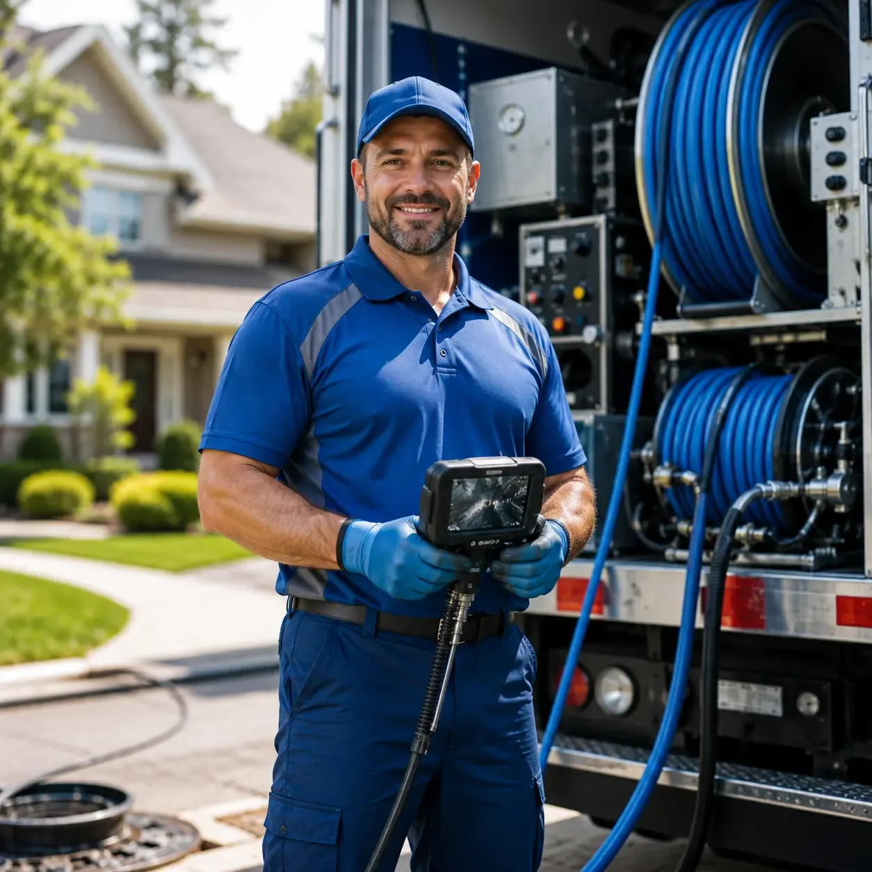 Local outdoor drain cleaning specialists in French Camp, CA
